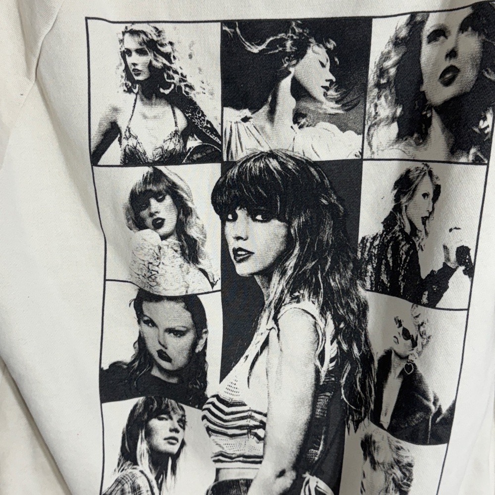 TAYLOR SWIFT | THE ERAS TOUR III BEIGE HOODIE - Picture 8 of 9